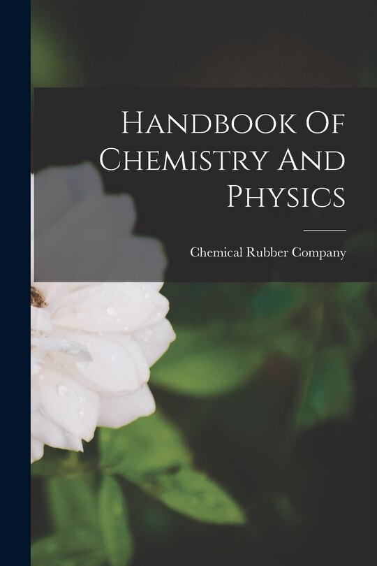 Couverture_Handbook Of Chemistry And Physics