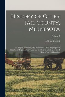 Front cover_History of Otter Tail County, Minnesota