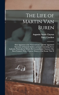 Couverture_The Life of Martin Van Buren
