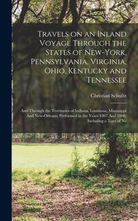 Couverture_Travels on an Inland Voyage Through the States of New-York, Pennsylvania, Virginia, Ohio, Kentucky and Tennessee
