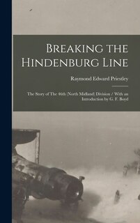 Front cover_Breaking the Hindenburg Line