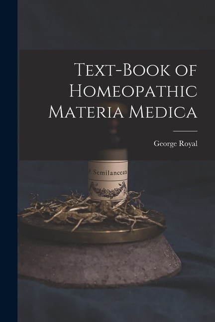 Couverture_Text-Book of Homeopathic Materia Medica