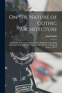 Front cover_On the Nature of Gothic Architecture