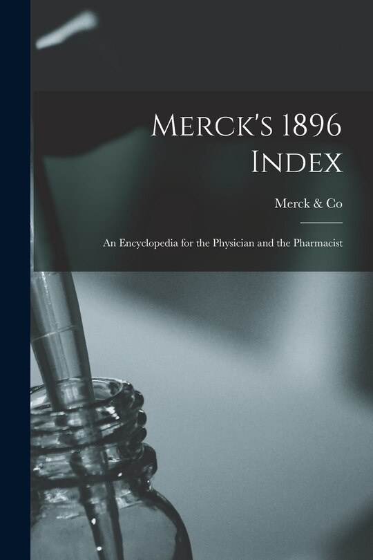 Front cover_Merck's 1896 Index