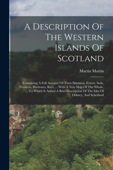 Front cover_A Description Of The Western Islands Of Scotland