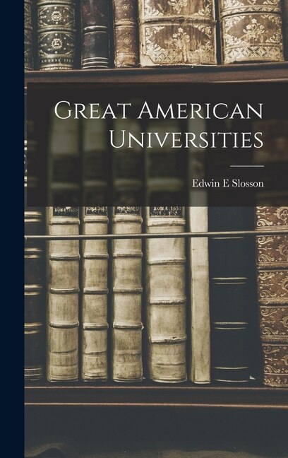 Front cover_Great American Universities