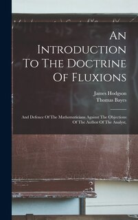 Couverture_An Introduction To The Doctrine Of Fluxions