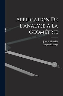 Front cover_Application De L'analyse À La Géométrie