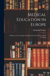 Front cover_Medical Education in Europe