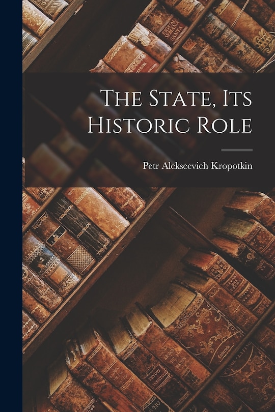 Couverture_The State, its Historic Role