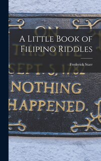 Front cover_A Little Book of Filipino Riddles