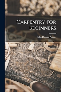 Front cover_Carpentry for Beginners