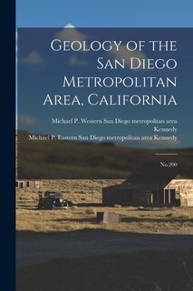Front cover_Geology of the San Diego Metropolitan Area, California