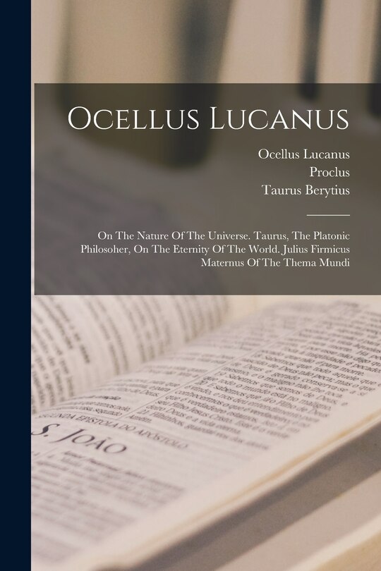 Front cover_Ocellus Lucanus
