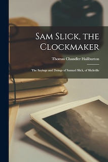 Couverture_Sam Slick, the Clockmaker