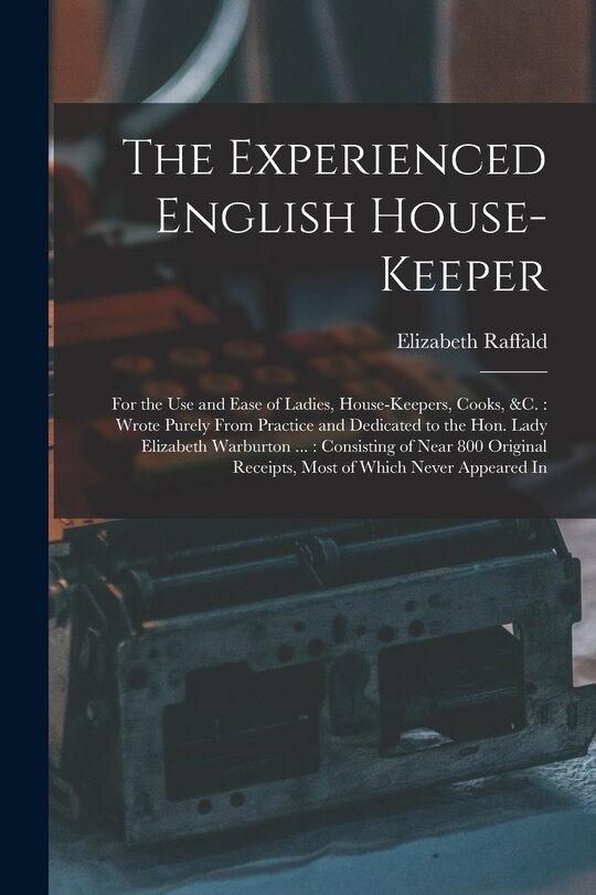 Couverture_The Experienced English House-Keeper