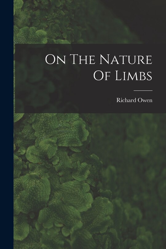 Couverture_On The Nature Of Limbs