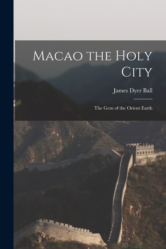 Front cover_Macao the Holy City