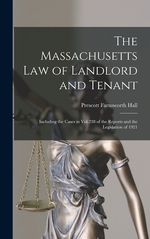 Couverture_The Massachusetts Law of Landlord and Tenant