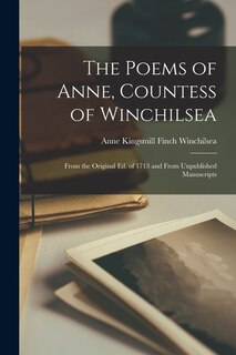 Couverture_The Poems of Anne, Countess of Winchilsea