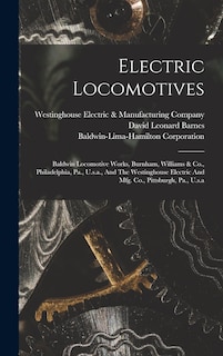 Front cover_Electric Locomotives