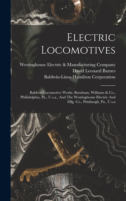 Front cover_Electric Locomotives