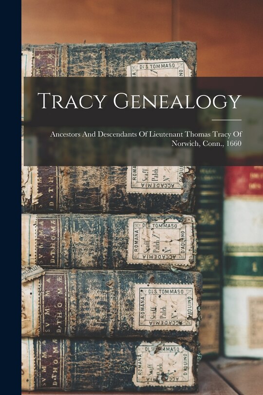 Front cover_Tracy Genealogy