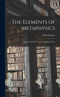 Front cover_The Elements of Metaphysics