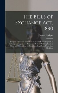 Front cover_The Bills of Exchange Act, 1890