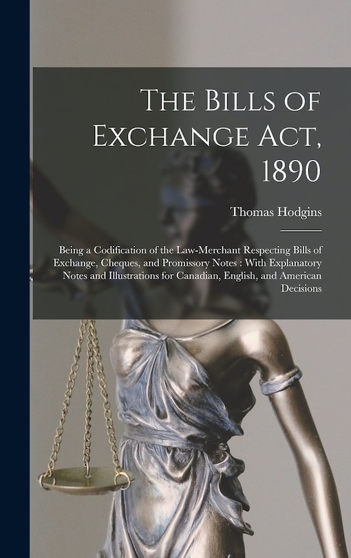 Front cover_The Bills of Exchange Act, 1890