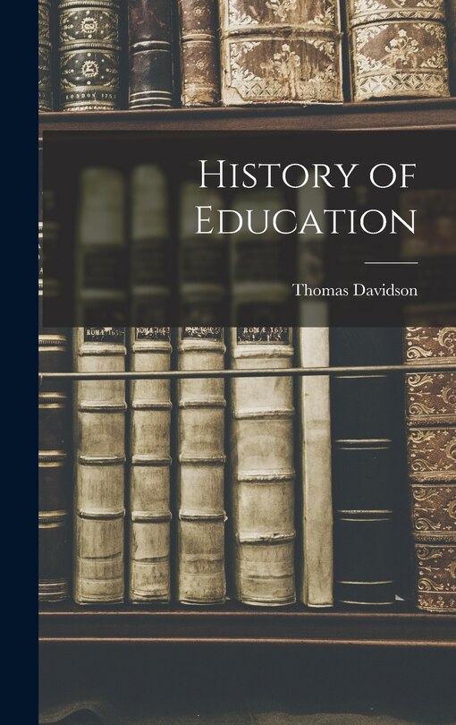 Front cover_History of Education