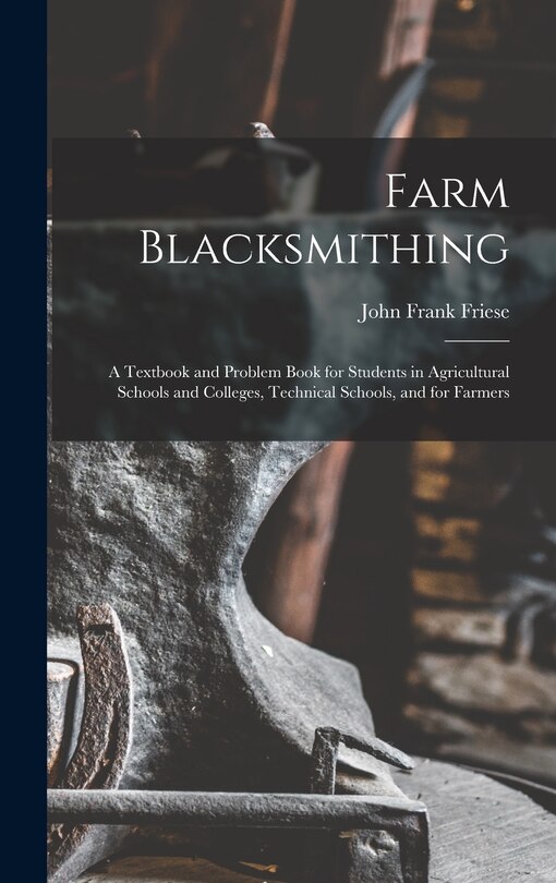 Front cover_Farm Blacksmithing