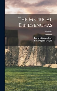 Front cover_The Metrical Dindsenchas; Volume 2
