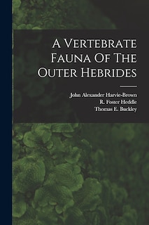 Couverture_A Vertebrate Fauna Of The Outer Hebrides