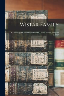 Front cover_Wistar Family