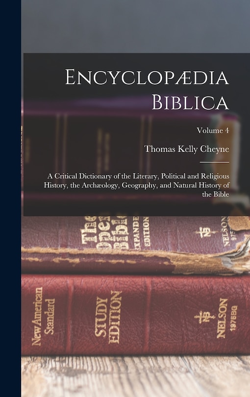 Front cover_Encyclopædia Biblica