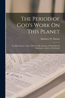 Front cover_The Period of God's Work On This Planet