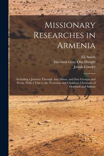 Couverture_Missionary Researches in Armenia