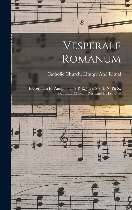 Front cover_Vesperale romanum