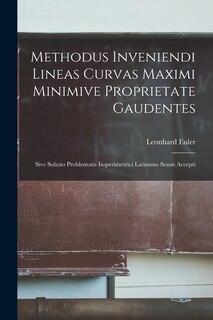 Front cover_Methodus Inveniendi Lineas Curvas Maximi Minimive Proprietate Gaudentes