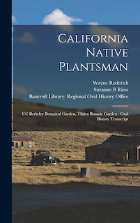 Couverture_California Native Plantsman