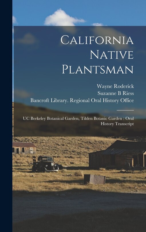 Couverture_California Native Plantsman
