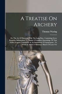 Couverture_A Treatise On Archery