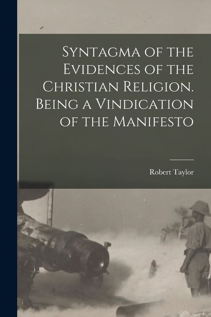 Couverture_Syntagma of the Evidences of the Christian Religion. Being a Vindication of the Manifesto