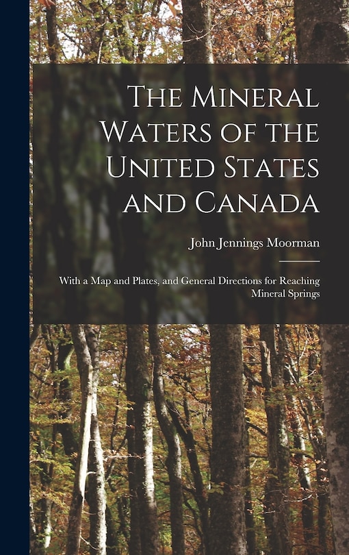 Front cover_The Mineral Waters of the United States and Canada