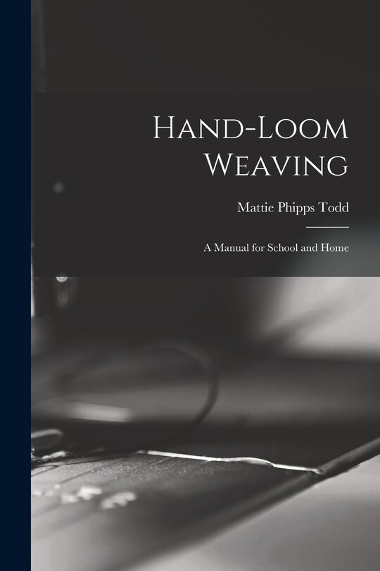 Front cover_Hand-Loom Weaving