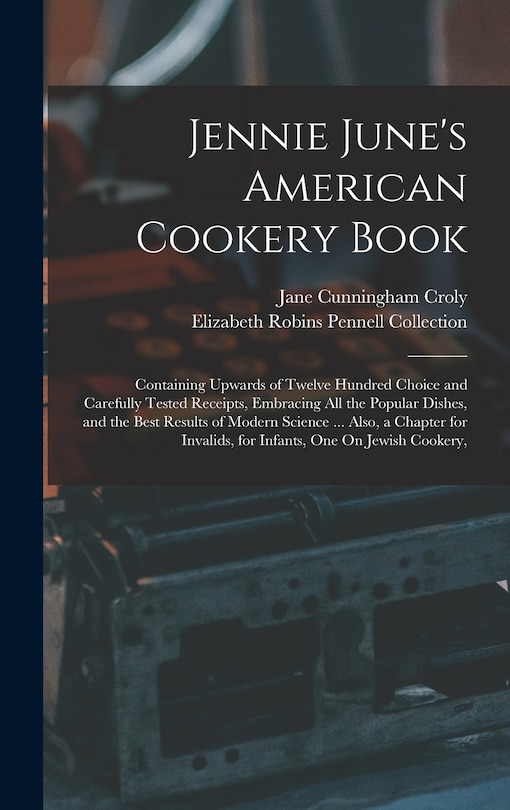 Couverture_Jennie June's American Cookery Book