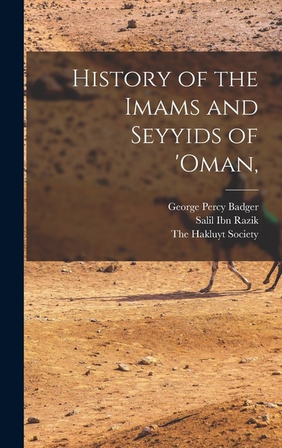 Front cover_History of the Imams and Seyyids of 'Oman,