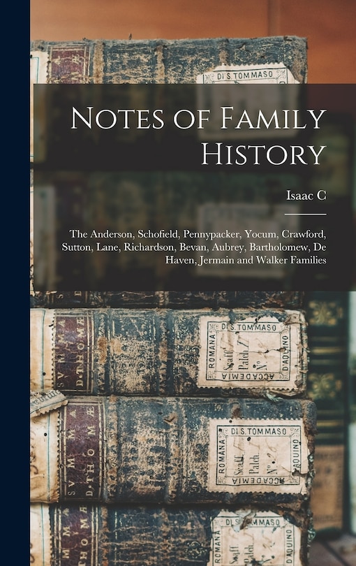 Couverture_Notes of Family History