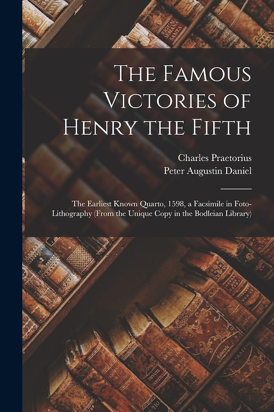 Couverture_The Famous Victories of Henry the Fifth